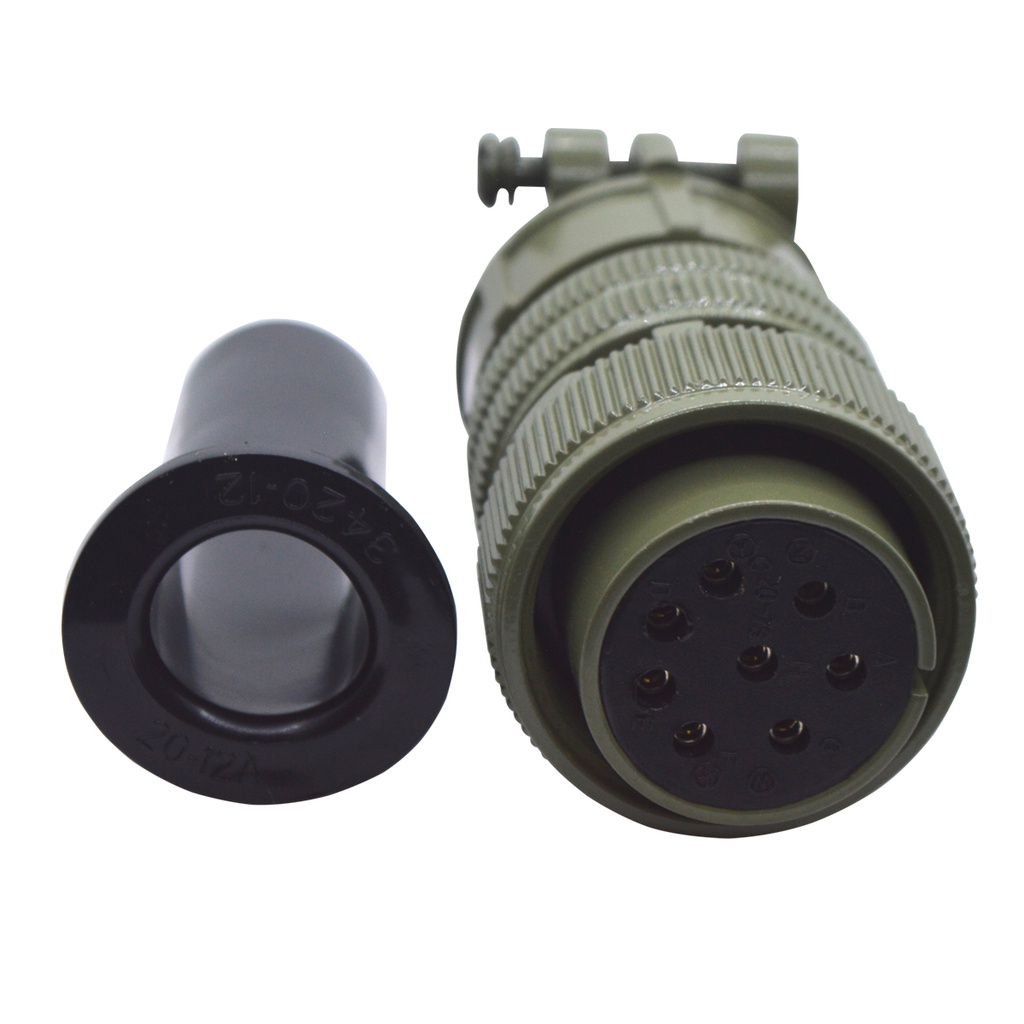 TP-MPG-8SF — CONECTOR MILITAR SOCKET (HEMBRA) (RECTO) 8P