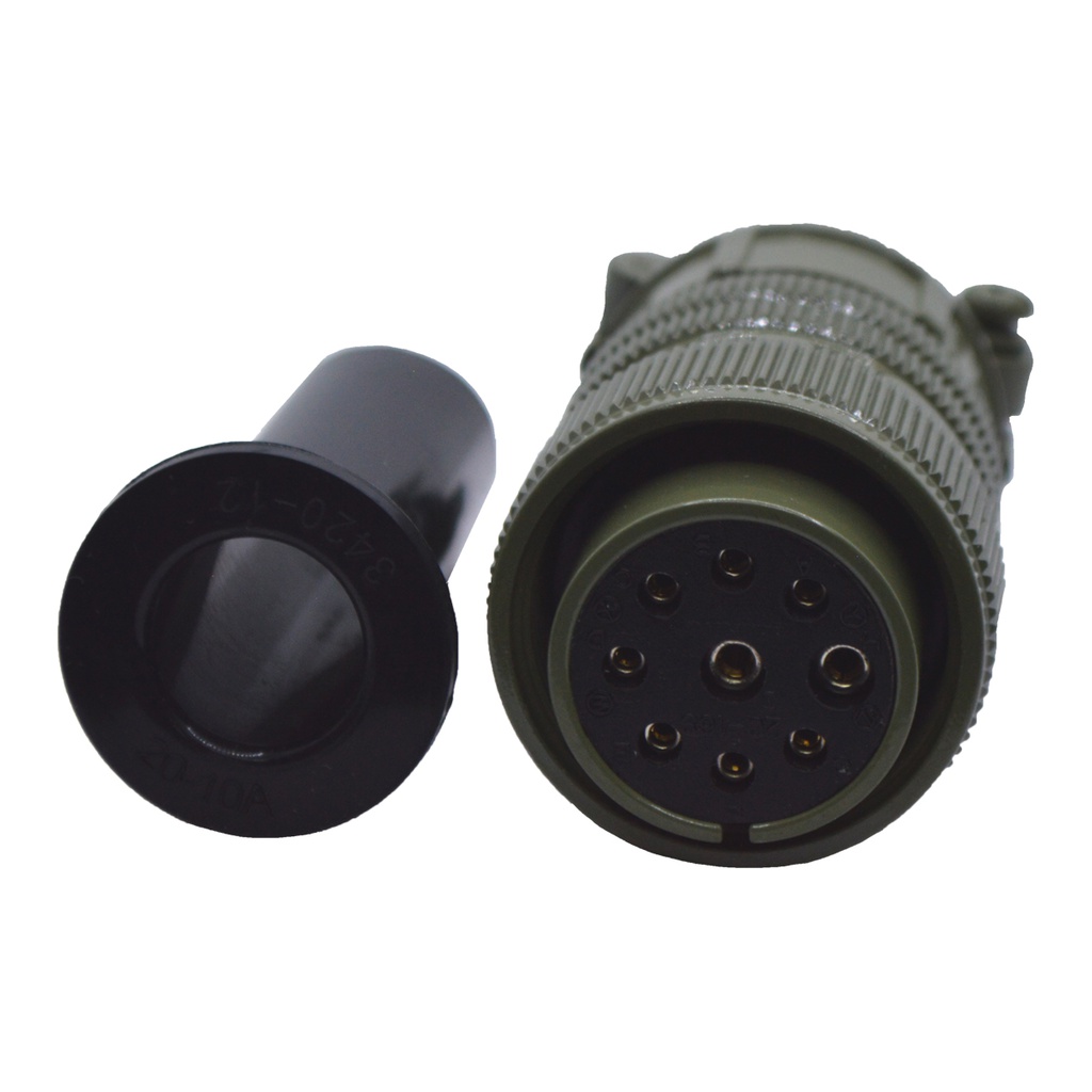 TP-MPG-9SF-2 — CONECTOR MILITAR SOCKET (HEMBRA) (RECTO) 9P