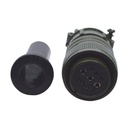 TP-MPG-9SF-3 — CONECTOR MILITAR PLUG (RECTO) 9P HEMBRA