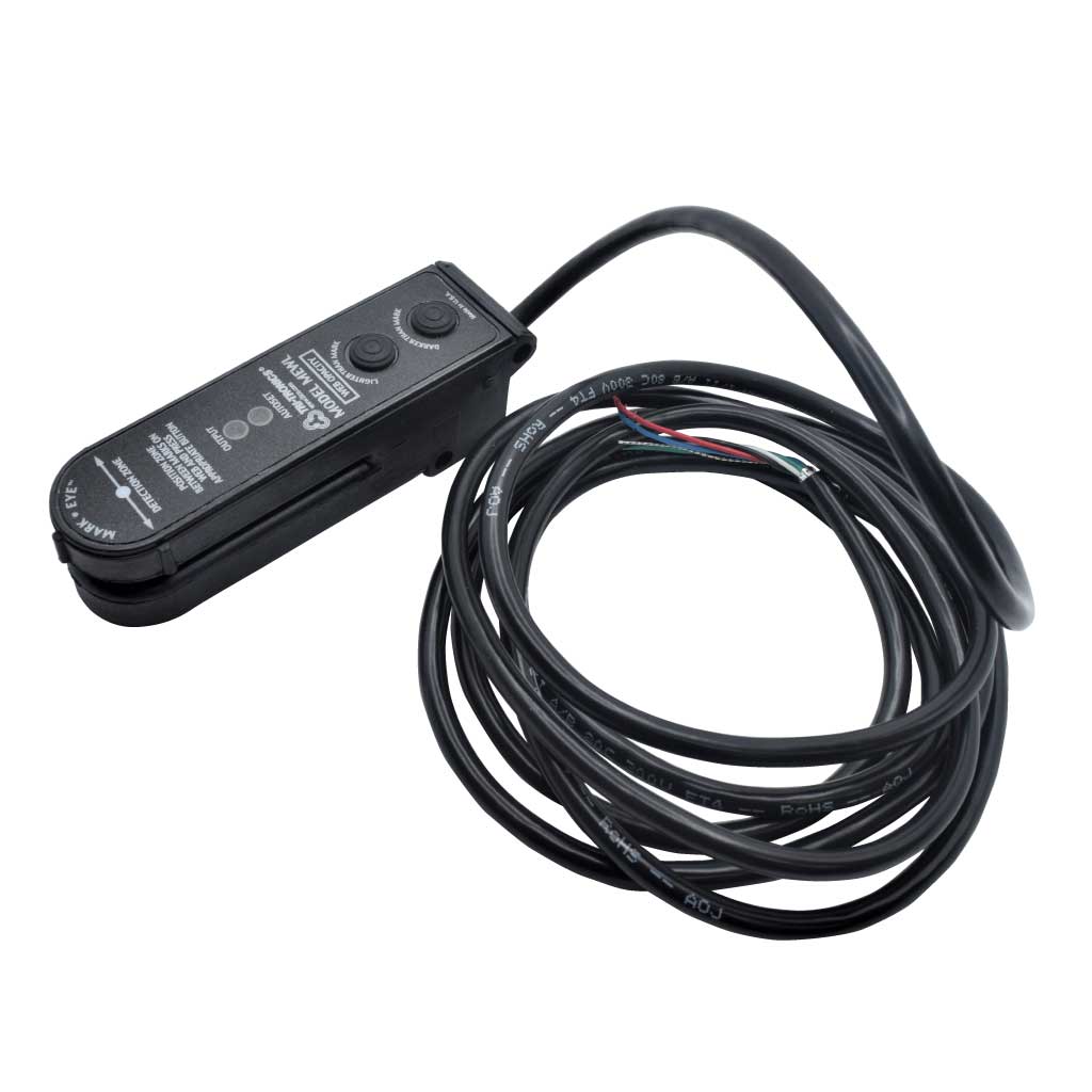 MEWL — LECTOR ETIQUETAS, TIPO U LUZ, BLANCA, NPN-PNP, NA, 10-30VCD /150MA1KHZ SENSADO DE 454mm