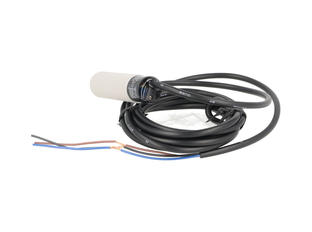 CR18-8DP* — SENSOR CAPACITIVO DE 18MM, S/8MM, PNP, NA, 10-30VCD