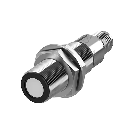 UTRCM18-1300D – SENSOR ULTRASÓNICO M18, 120 A 1,300MM, 4-20mA, 12-30VCD, CONECTOR M12 DE 5 PINES MACHO
