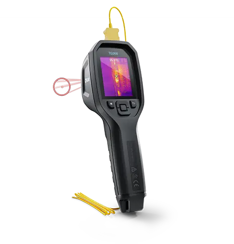TG268 – CÁMARA TERMOGRÁFICA -25ºC HASTA 400ºC (752ºF) CON DISTANCIA RELATIVA DE 24:1 RESOLUCIÓN 320X240