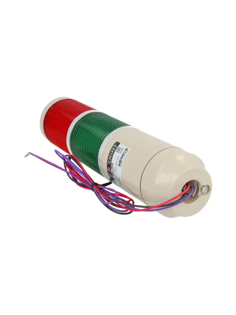 MT5B2BL-2 — TORRETA INDUSTRIAL 110VCA 2 COLORES 56mmROJO, VERDE