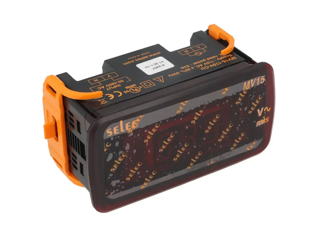 MV15-110V — VOLTIMETRO DIGITAL 48X96MM L 7 SEGMENTO