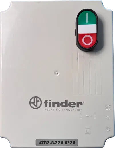 ATP282200220 - Arrancador a tensión plena de 2HP trifásico a 220VCA bobina a 220VCA proteccion 5.5-8A