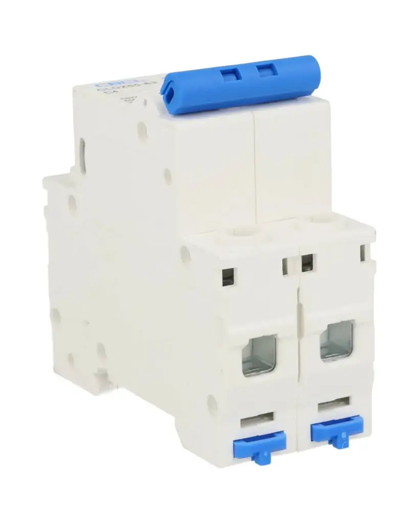 CL-DZ55-63-2P-4C-6 –  BREAKER PARA RIEL 2X4A  6KA/230V 480VCA