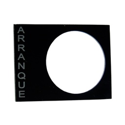 [2LP01SP] 2LP01SP — 0.944PLACA LEYENDA  ARRANQUE