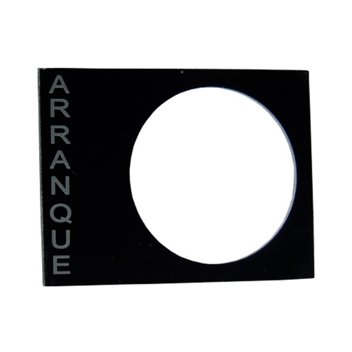 [2LP01SP] 2LP01SP — 0.944PLACA LEYENDA  ARRANQUE