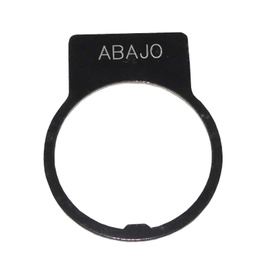 [LP06SP] LP06SP — 30MM PLACA LEYENDA  ABAJO