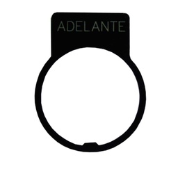 [LP03SP] LP03SP — 30MM PLACA LEYENDA  ADELANTE