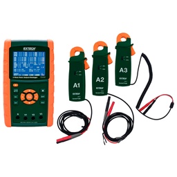 [PQ3450-2] PQ3450-2 — ANALIZADOR DE ENERGIA TRIFASICO REGISTRADOR (DATALOGGER) 200A KIT