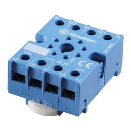 [9026SMA] 9026SMA — BASE 8PIN P/SERIE 60.12 AZUL 10A/250VCA