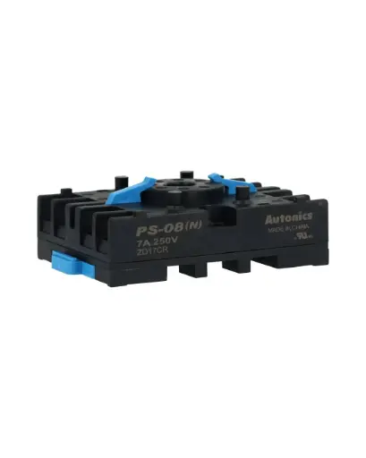 [PS-08] PS-08 — PS-08 — BASE P/RELEVADOR 8 PIN MONTAJE EN RIEL