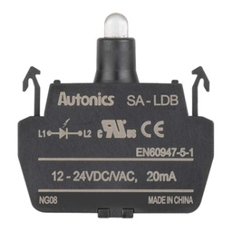 [SA-LDB] SA-LDB — BLOCK DE LED (AZUL) CA/CD 12-24V, NO APILABLE