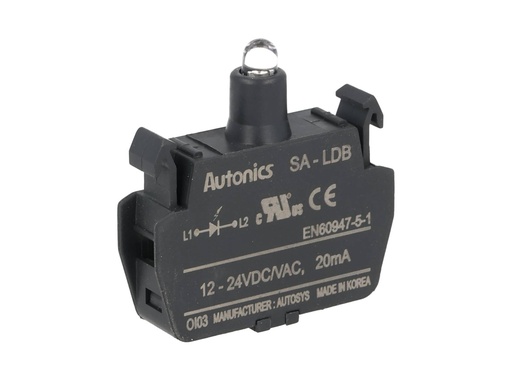 [SA-LDB] SA-LDB — BLOCK DE LED (AZUL) CA/CD 12-24V, NO APILABLE