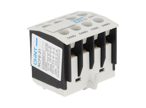 [NCF6-31] NCF6-31 — BLOQUE AUXILIAR 3NA+1NC, P/CONTACTOR NC6
