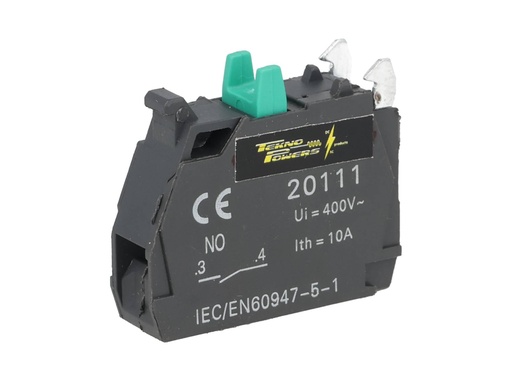 [TP-B22XB4NO] TP-B22XB4NO — BLOQUE DE CONTACTO NA 10A 400VCA*NO SON A PRUEBA DE EXPLOSION*