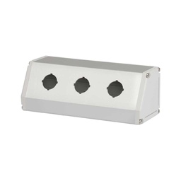 [SA-TB3] SA-TB3 — BOTONERA TRIANGULAR ALUMINIO 3 OPERADORES