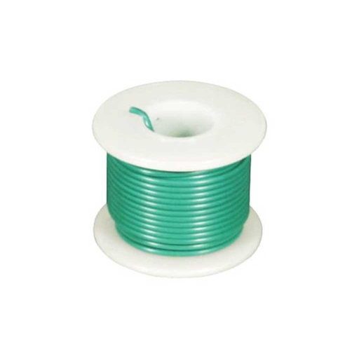 [885250] 885250 - CABLE CALIBRE 22VERDE ROLLO 25 PIES