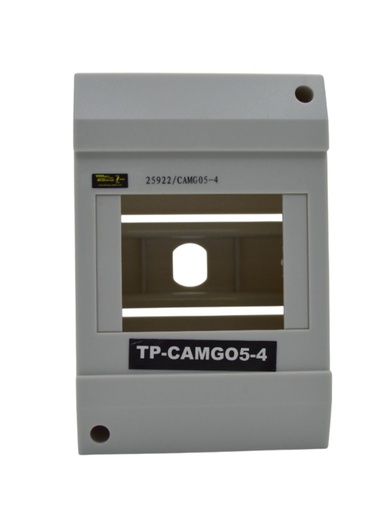 [TP-CAMG05-4] TP-CAMG05-4 — CAJA PLASTICA P/BREAKER C/RIEL 4P