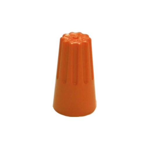 [SPC22-14O-50] SPC22-14O-50 — CAPUCHON CON RESORTE PAQUETE DE 50 PIEZAS 22-14AWG NARANJA 