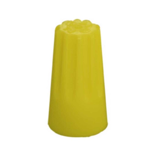 [SPC22-10Y-10] SPC22-10Y-10 — CAPUCHON CON RESORTE PAQUETE DE 10 PIEZAS 22-10AWG AMARILLO