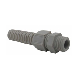 [ORL24] ORL24 — CONECTOR EN ESPIRAL, POLIAMIDA GRIS, IP68, CUERDA PG21