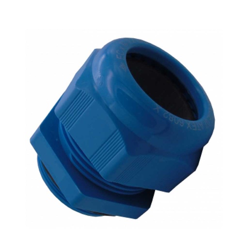 [5507569] 5507569 — CONECTOR GLANDULA M50 24-38.5 POLIAMIDACOLOR AZUL ATEX.
