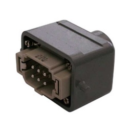 [MIC16-6P-TOP] MIC16-6P-TOP — CONECTOR IND.MACHO 16A 500V 6PIN  RECTO