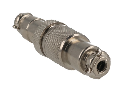 [TP-GX12-S6P] TP-GX12-S6P — CONECTORES (PAR GX12, 6PIN, EXTENSIONMACHO/HEMBRA 4AMP 125VCA 12mm