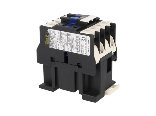 [CAC-1220] CAC-1220 — CONTACTOR 12A-CA3 25A-CA1 ANTS LC1225-20220VCA, TRABAJO LIVIANO, CONTACTO AUXILIAR 1NA
