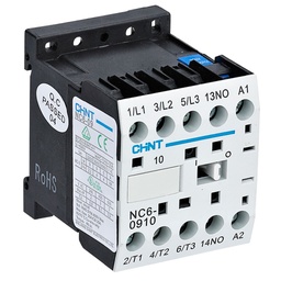 [NC6-0910-110V] NC6-0910-110V — CONTACTOR AUXILIAR 110V, 9AMP, 3NA+1NA