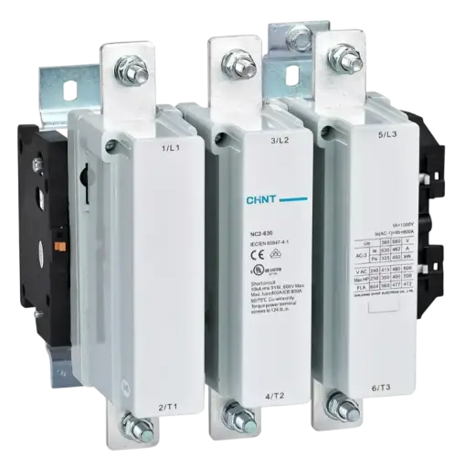 [NC2-630-220V] NC2-630-220V — CONTACTOR CA TRIFÁSICO 220VCA 630A-CA3800A-CA1 2NA+2NC