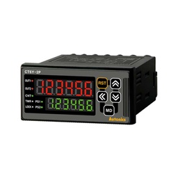 [CT6Y-2P4] CT6Y-2P4 — CONTADOR TIMER, 72X36mm, 6D, 2 PRESET, 2 RELAY, 1 SALIDA NPN, 100-240VCA