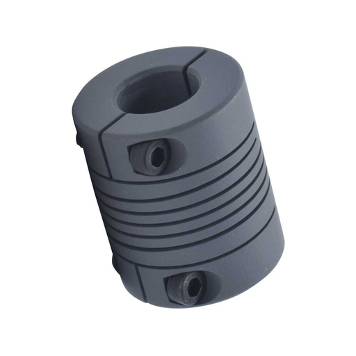 [BF-12X12-D25L30] BF-12X12-D25L30 — COPLE FLEXIBLE ALUMINIO D1 12mm, D2 12mm, D.EXT.25mm, TIPO ESTRELLA LONGIITUD 30mm, TORQUE 5NM, VELOCIDAD MAX. 10, 000RPM