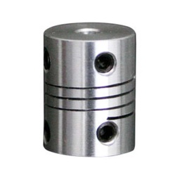 [DR-4X6-D19L25] DR-4X6-D19L25 — COPLE FLEXIBLE ALUMINIO D1 4mm, D2 6mm, DEXT 19mm, LONGITUD 25mm, TORQUE 1Nm, VELOCIDAD MAXIMA 19.000RPM