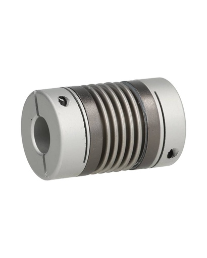 [BB-8X8-D20L32] BB-8X8-D20L32 — COPLE FLEXIBLE ALUMINIO D1 8mm, D2 8mm, DEXT 23mm, LONGITUD 32mm, TORQUE 2Nm, VELOCIDAD MAXIMA 18.000RPM