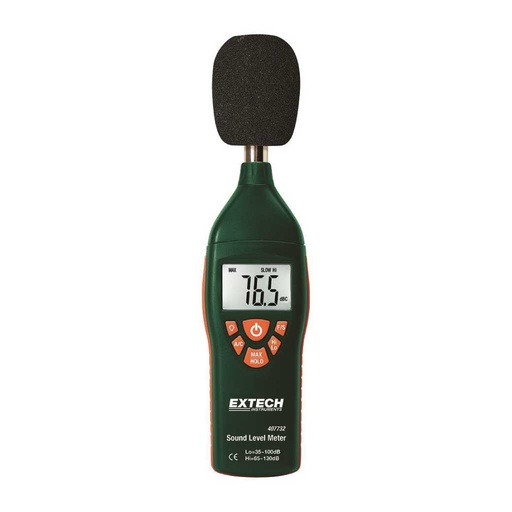 [407732] 407732 — DECIBELIMETRO DIGITAL TIPO 2, B35-100DB, A65-130DB