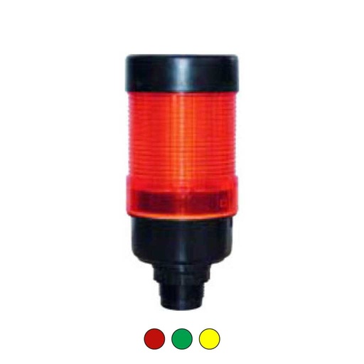 [503-Y024] 503-Y024 — FAROLA ROTATIVA LED AMARILLO 50mm 24VCA/CD