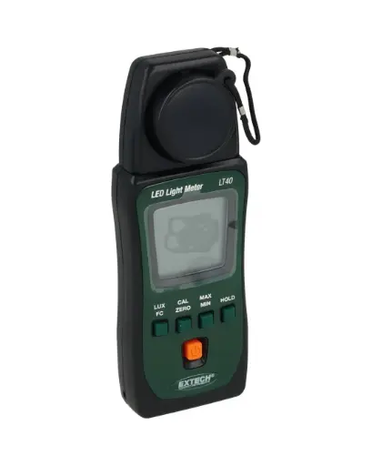 [LT40] LT40 — FOTOMETRO DE LUCES LED, MIDE LA INTENSIDAD DE LOS LEDS BLANCOS LA INTENSIDAD STANDAR DE LUZ (FCON LUX) 