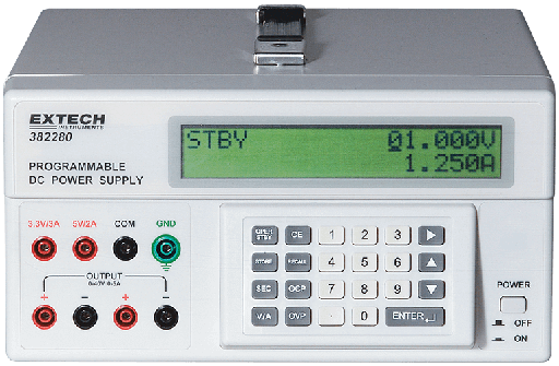 [382280] DESCONTINUADO 382280 — FUENTE DE PODER PROGRAMABLE 0-40V/5A, CON RS 232