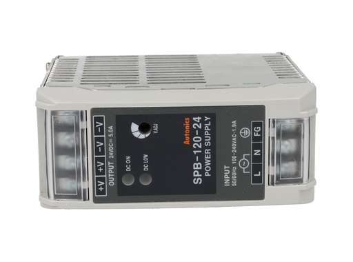 [SPB-A120-24] SPB-A120-24 — FUENTE DE VOLTAJE P/RIEL 24VCD,5A,120W