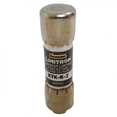 [KTK-R-2] KTK-R-2 — FUSIBLE 2A 600V RAPIDO (CARTUCHO/SEGURO) ESPECIAL
