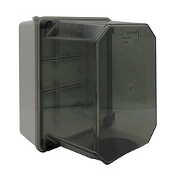 [011.CA.K] 011.CA.K — GABINETE PLASTICO 240X180X175MM TRANSPARENTE PARA CUBIERTA ELEVADA