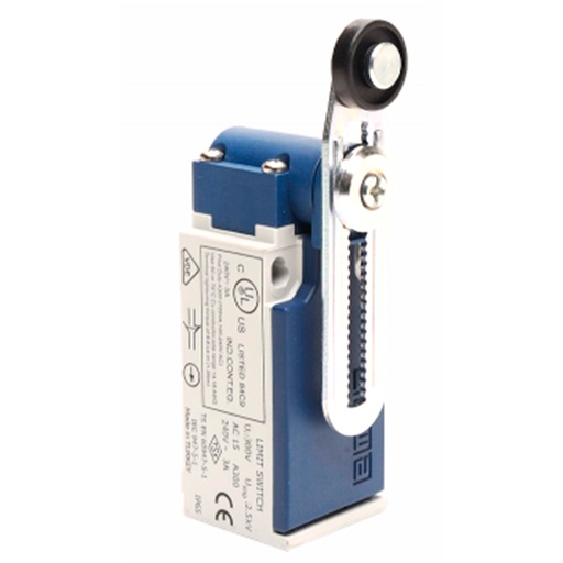 [L5K13MEP122] L5K13MEP122 — INTERRUPTOR DE LIMITE, ROLDANA PLASTICADE GIRATORIA DE 18mm DIAMETRO PALANCA CORTE AJUSTABLE MOV. ANGULAR