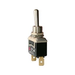 [XT-11AF] XT-11AF — INTERRUPTOR DE PALANCA 2 TERMINALES Posiciones: PULS-OFF Capacidad: 20/15A 125/277VAC