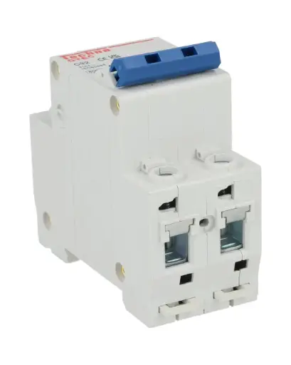 [2C32] 2C32 — INTERRUPTOR MINIATURA 2P 32AMP 440VCA PARA RIEL CURVA C