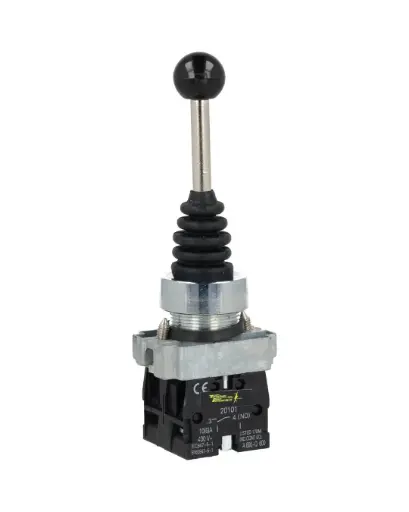 [XD2-PA22] XD2-PA22 — JOYSTICK 2 POSICIONES MOMENTANEO (NA) 10AMP. 400VCA 22mm (2 BLOCK DE CONTACTOS) *NO SON A PRUEBA DE EXPLOSION*