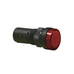 [TP-LI16-R] TP-LI16-R — LAMPARA PILOTO LED ROJO 16mm 220VCA*NO SON A PRUEBA DE EXPLOSION*